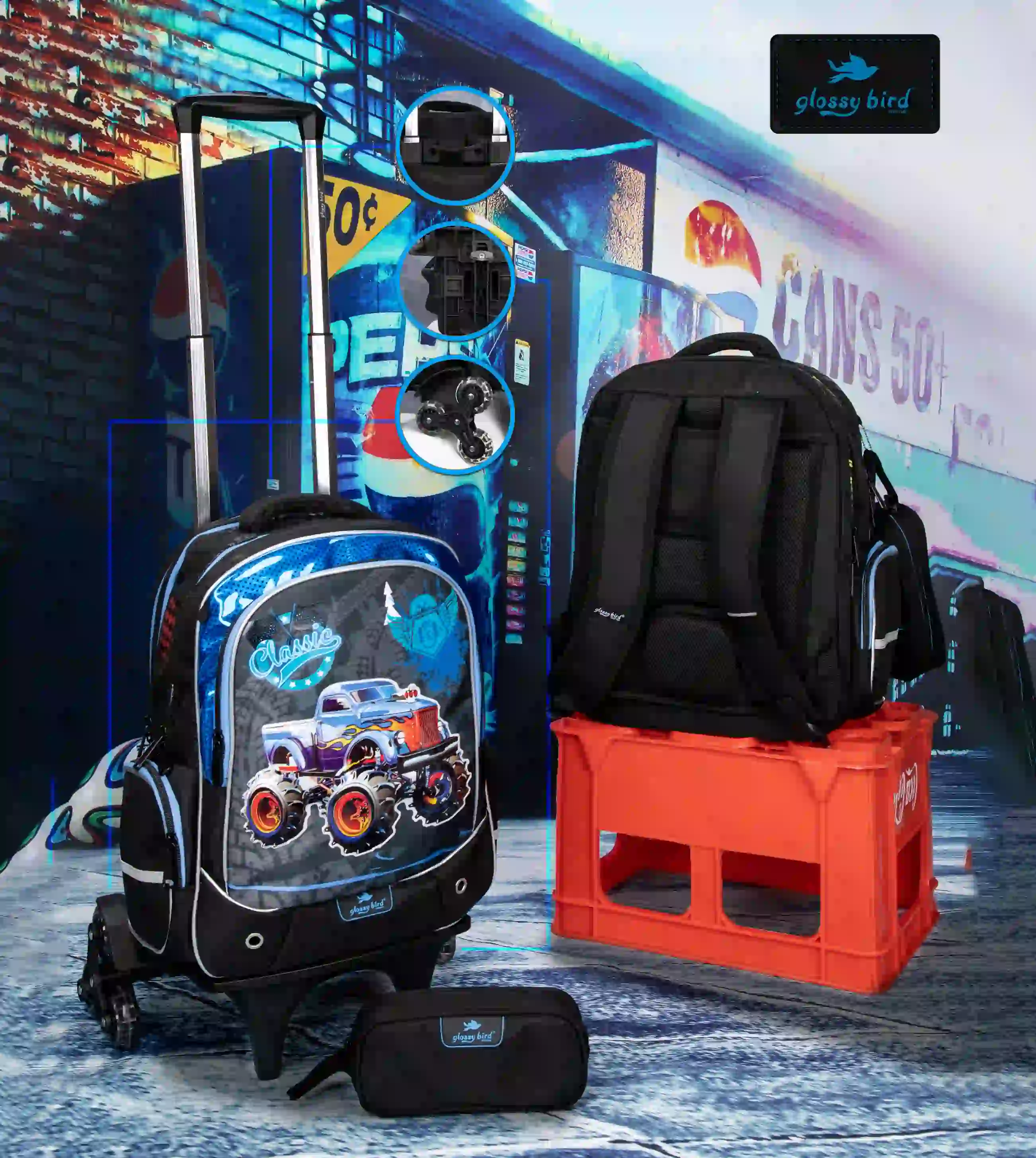 Trolley School Bag GB2679T